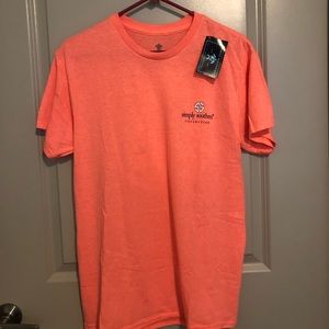 Simply Souther Peach Shirt NWT